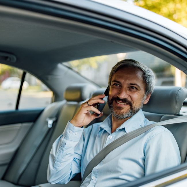 Driving by personal driver.