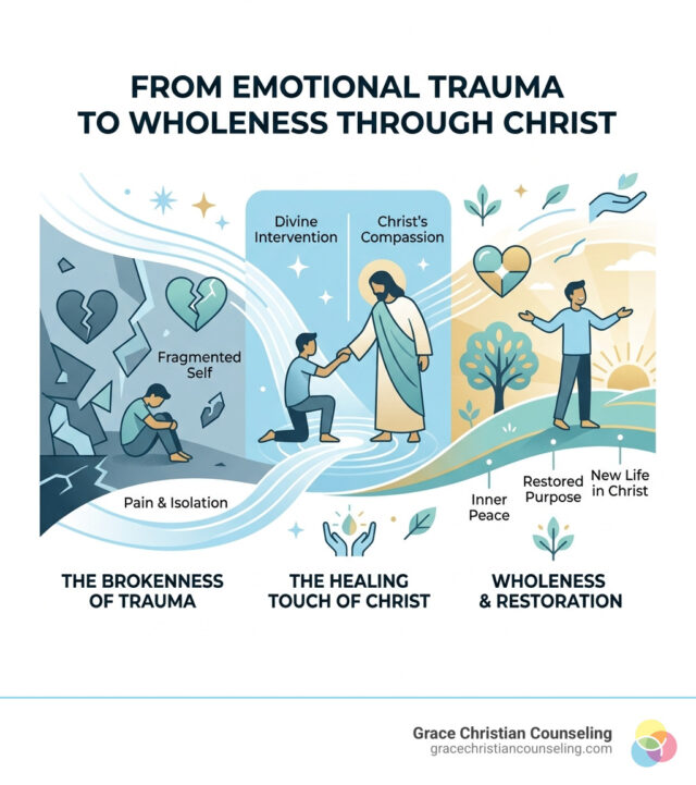 Christ healing emotional trauma