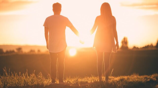 Christian relationship counselor couple in faith-based therapy session