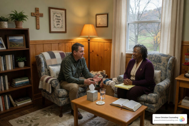 Licensed Christian counselors in west virginia counseling office