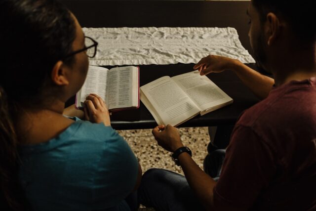 biblical counseling divorce prevention couple with counselor