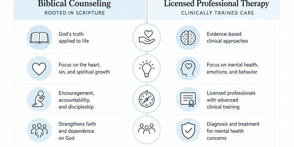 online-biblical-counseling-terms-demystified-image Comparison framework of licensed Christian therapy versus non-licensed biblical soul care